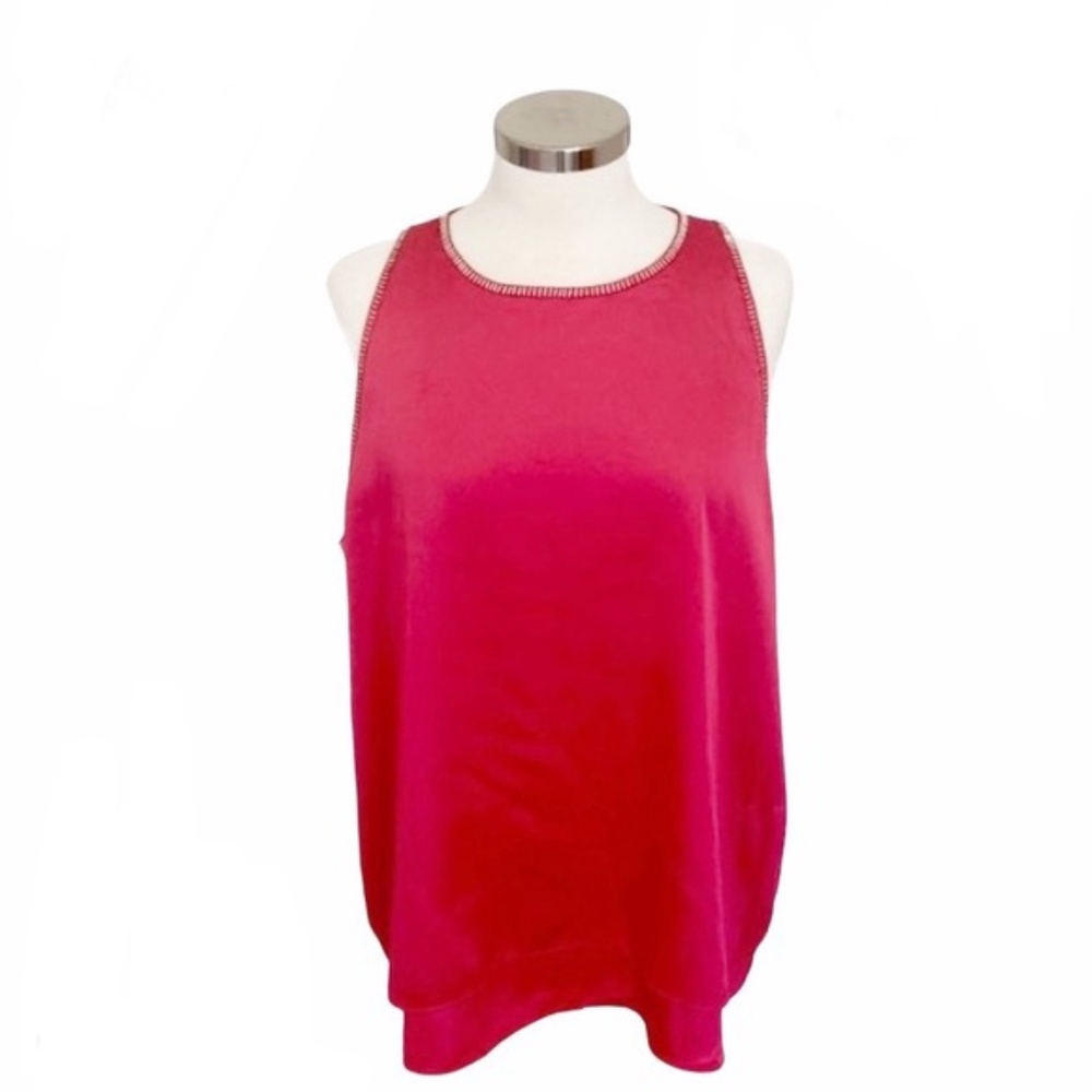 DKNYC Pink Sequin Tunic, XL, NWT